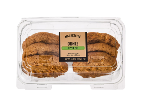 Marketside Baked Apple Pie Fall Bakery Cookies, 13.5 oz, 6 Count, Soft Baked, Ready to Eat product-image