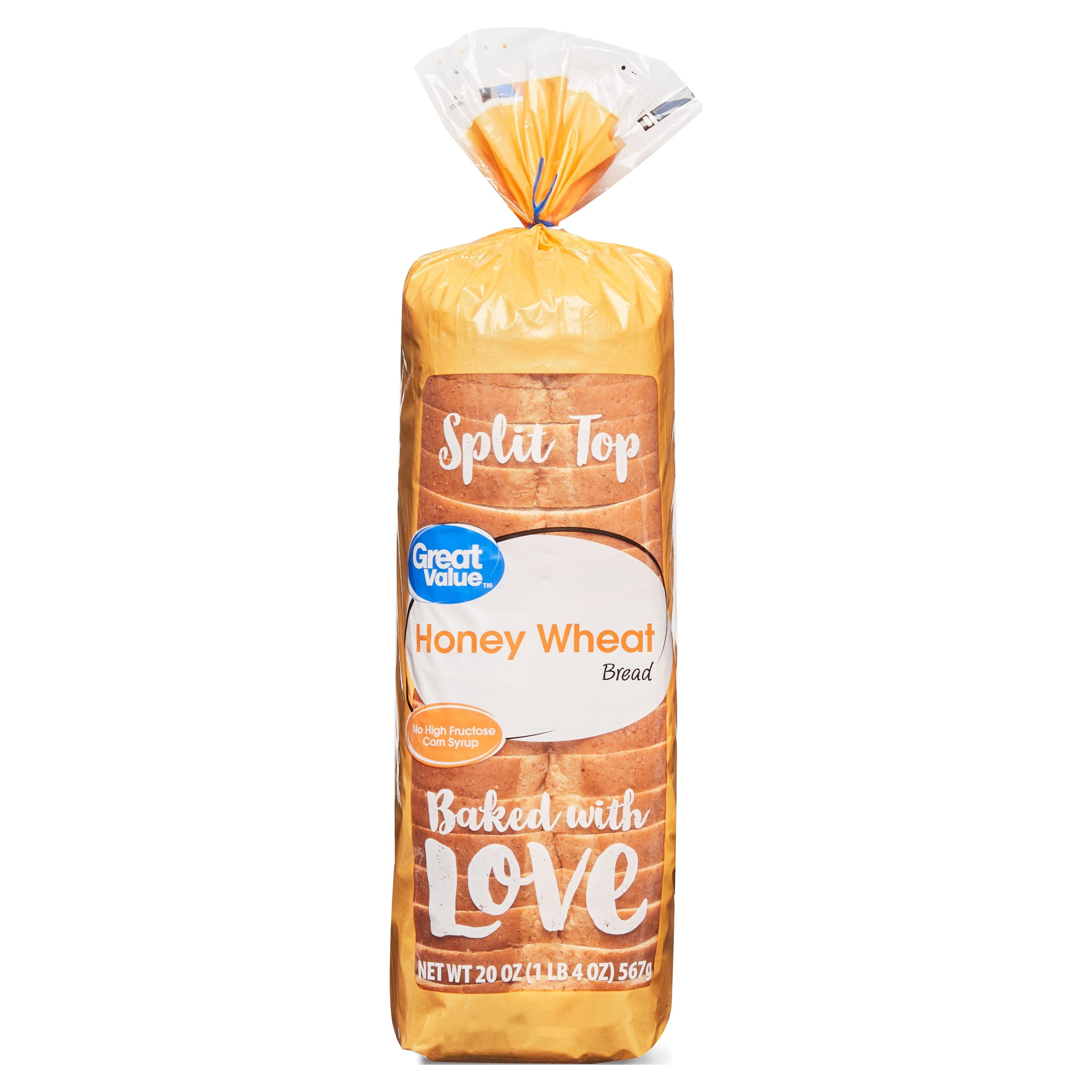 Great Value Honey Wheat Bread, 20 oz product-image