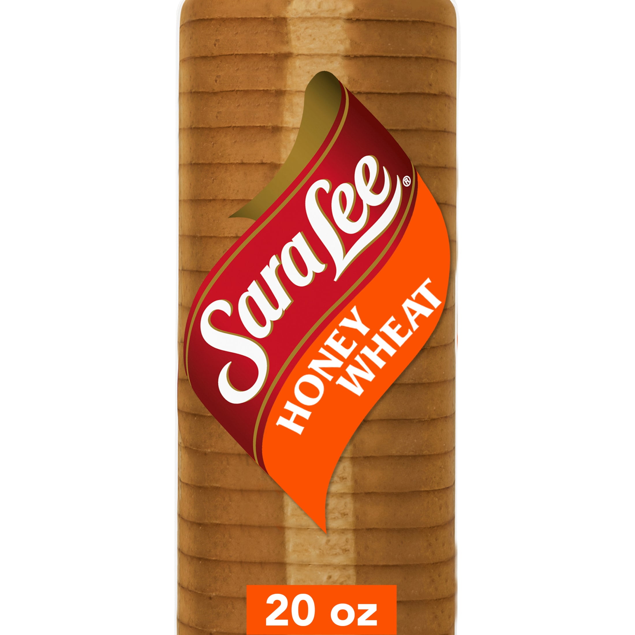 Sara Lee Honey Wheat Bread, 20 oz, Low Fat Pre-sliced Wheat Bread, Bag product-image