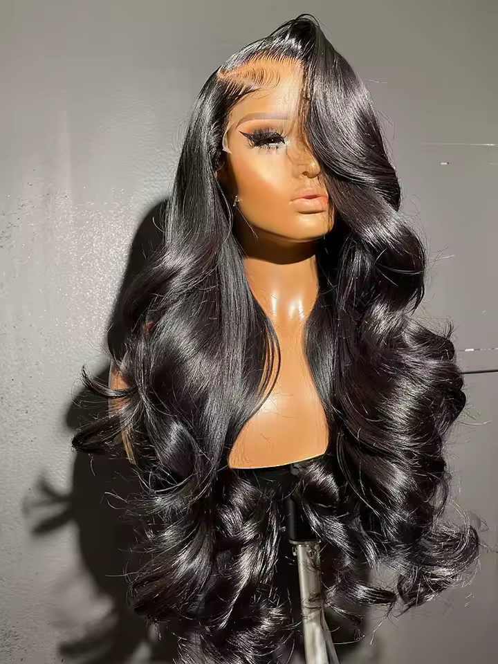 40 30 Inch 13x6 Body Wave Human Hair Frontal Wig 13x4 HD Lace Natural Black Front Wig Human Hair Glueless 5x5 HD Closure Wigs