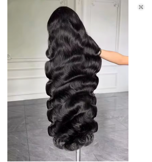 30 40Inch Body Wave Lace Front Wigs Brazilian Human Hair Pre Plucked Black 200Density 13x6 Hd Transparent Frontal Human Hair Wig