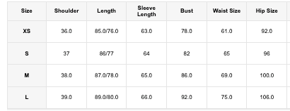 size-chart