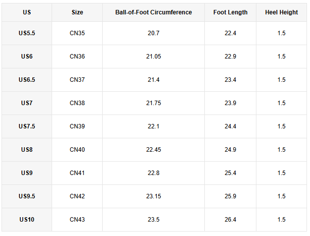 size-chart