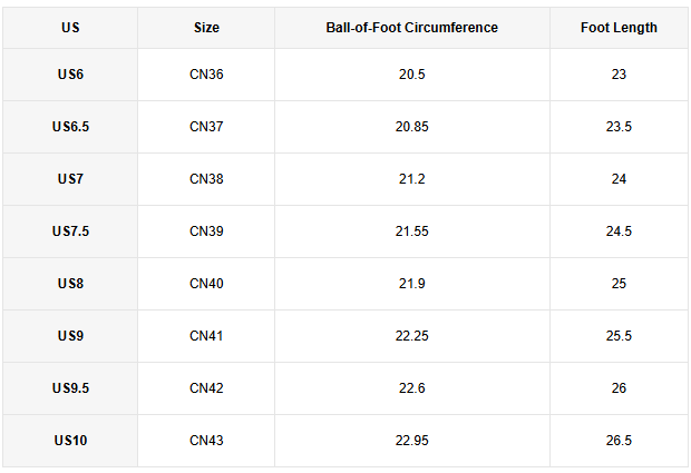 size-chart