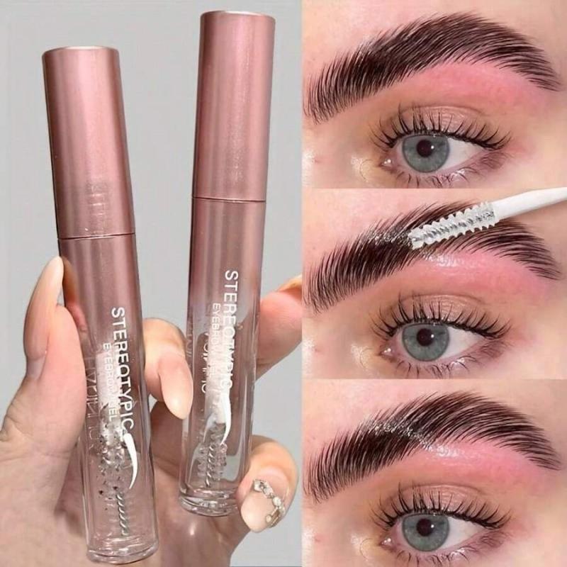 3D Eyebrow Shaping Gel, Waterproof, Sweat-Resistant, Quick-Drying, Makeup Eyebrow Styling Gel, Natural Look, Transparent & Lightweight, Fixative For Eyebrow Makeup, Gift For Women, Valentine's Day/Mother's Day