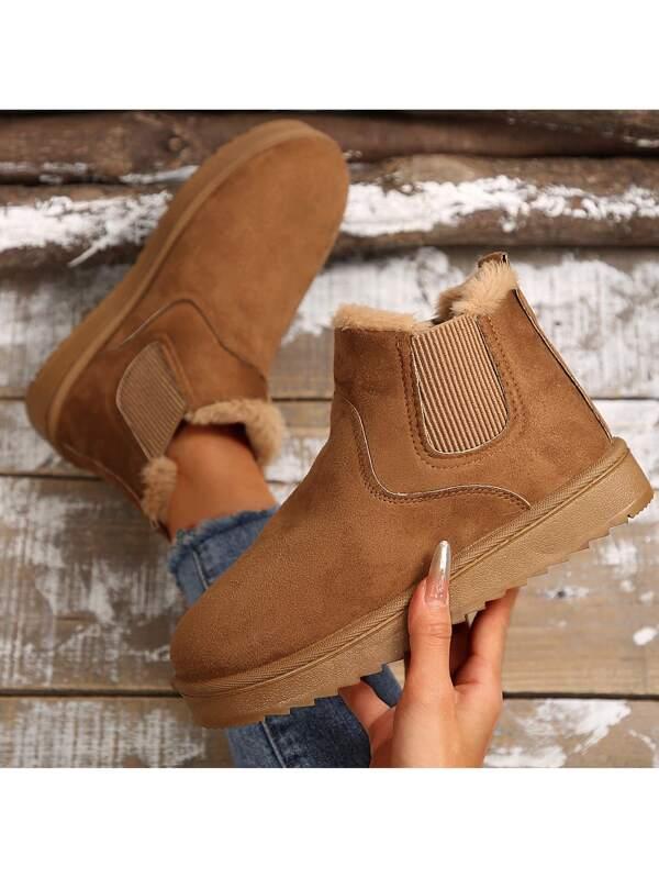 Women's Memory Foam Bow Slippers Slip On Plush Fluffy Warm House Slippers Winter Women Shoes