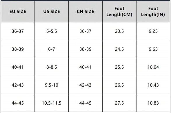 size-chart
