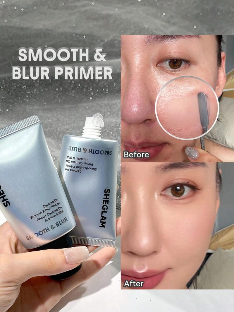 Camera On Smooth & Blur Primer Brand Beauty Makeup Face Paint Cosmetic For Women Girls Perfect For Fall Winter Ideal For Y2K Fancy Fashion Suitable For Birthday Christmas Present Party Ready Best Color
