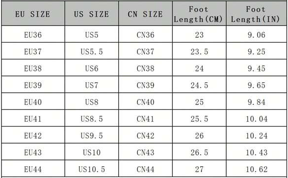 size-chart
