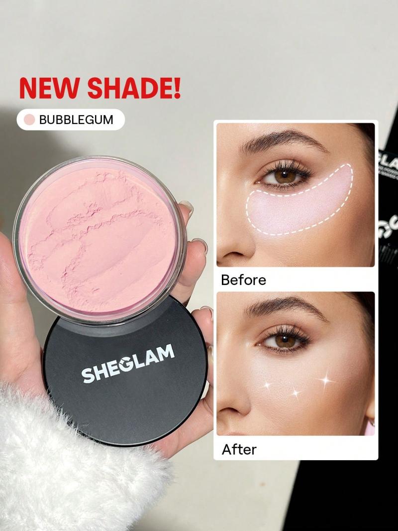 Baked Glow Setting Powder Brand Beauty Makeup Face Paint Cosmetic For Women Girls Perfect For Fall Winter Ideal For Y2K Fancy Fashion Suitable For Birthday Christmas Present Party Ready Best Color