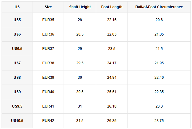 size-chart