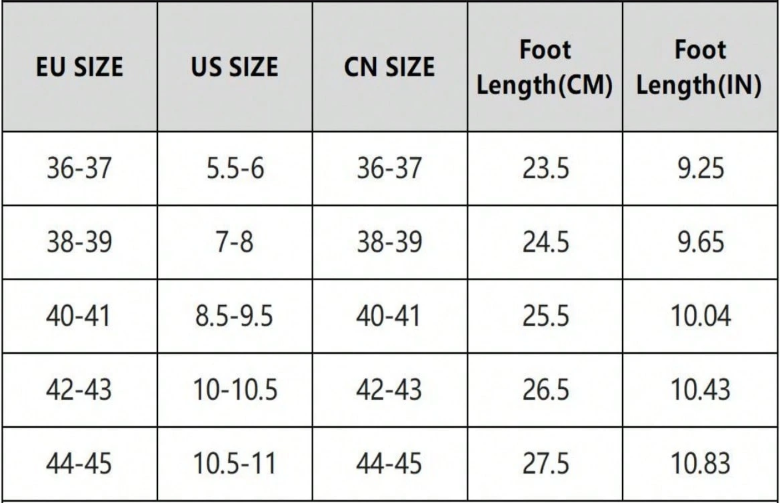 size-chart