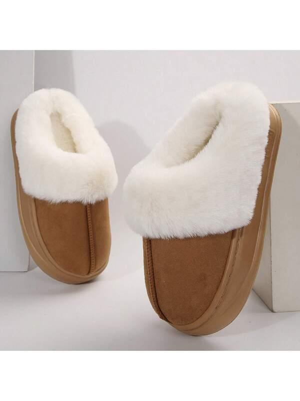 Women's Cozy Winter Slippers - Anti-Slip Ankle Boots For Indoor And Outdoor