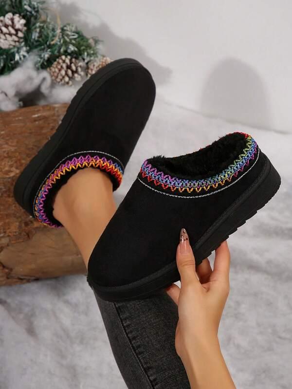 Women's Snow Boots - Thick Soles, Non-Slip Winter Boots For Women, Snow Platforms Boots