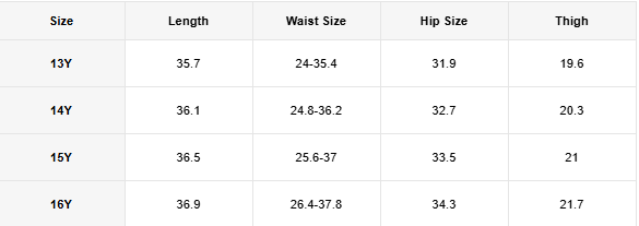 size-chart