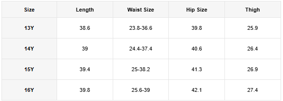 size-chart