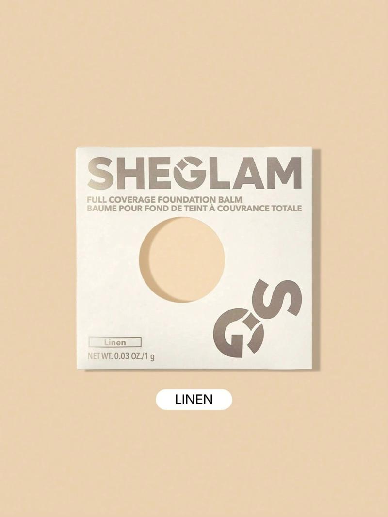 Full Coverage Foundation Balm Sample-Linen Brand Beauty Makeup Face Paint Cosmetic For Women Girls Perfect For Winter Ideal For Y2K Fancy Fashion Suitable For Birthday Christmas Gift Party Ready Best Color