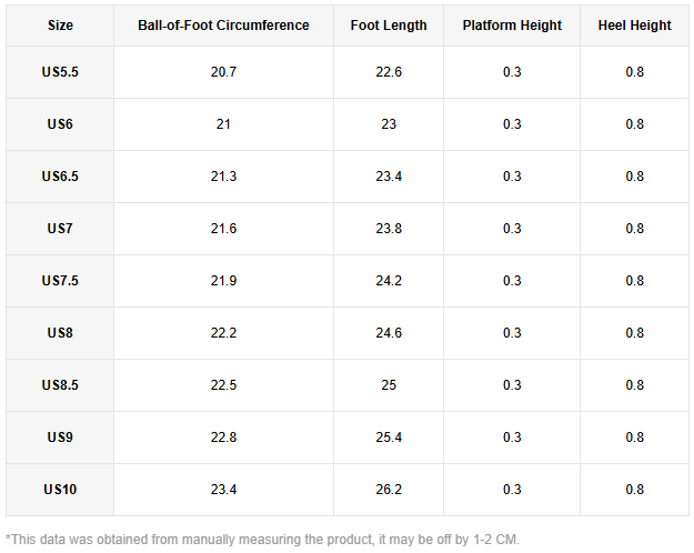 size-chart