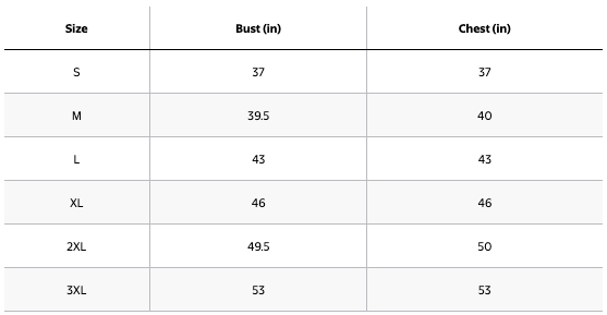 size-chart