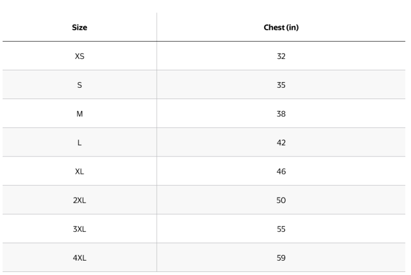 size-chart