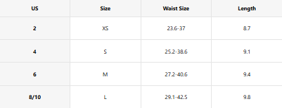 size-chart