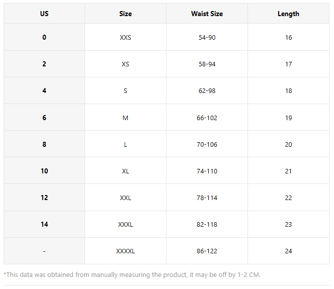 size-chart