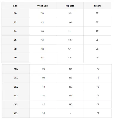 size-chart