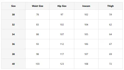 size-chart