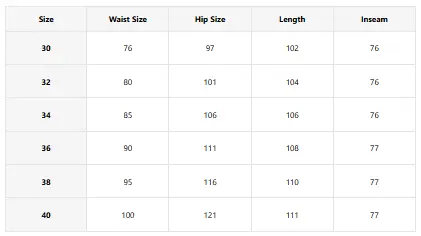 size-chart
