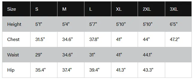 size-chart