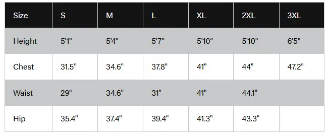 size-chart