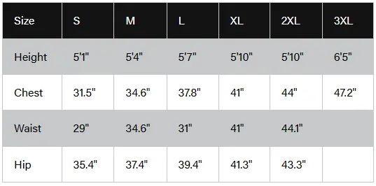size-chart