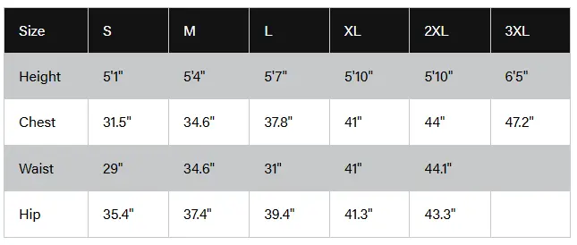 size-chart