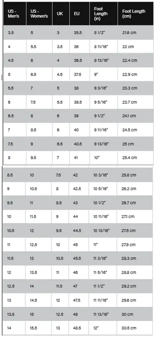 size-chart