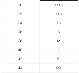 size-chart