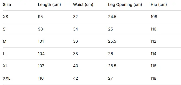 size-chart