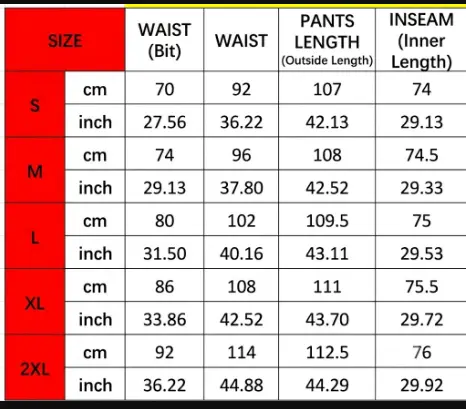 size-chart