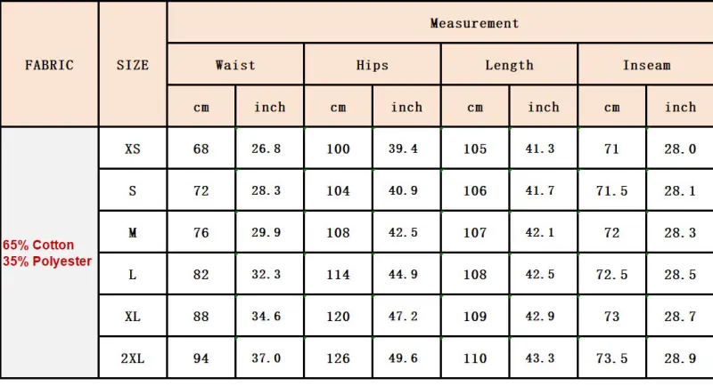 size-chart